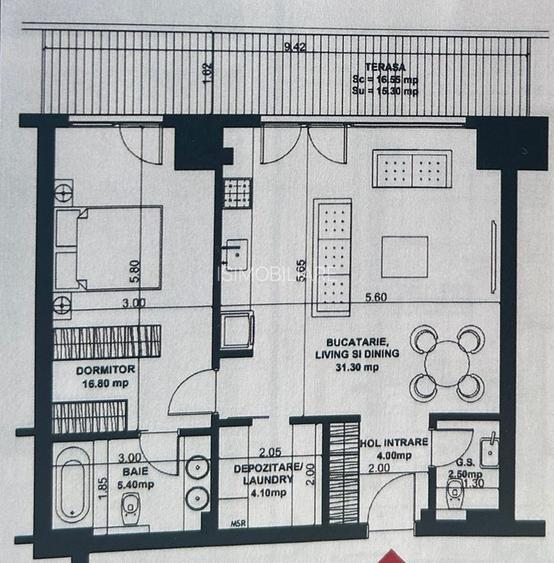 Aviatiei 2 camere lux - loft - 13