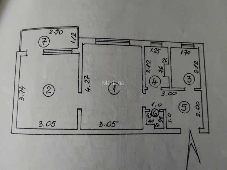 Apartment 2 camere semidecomandat micro 19 - 2