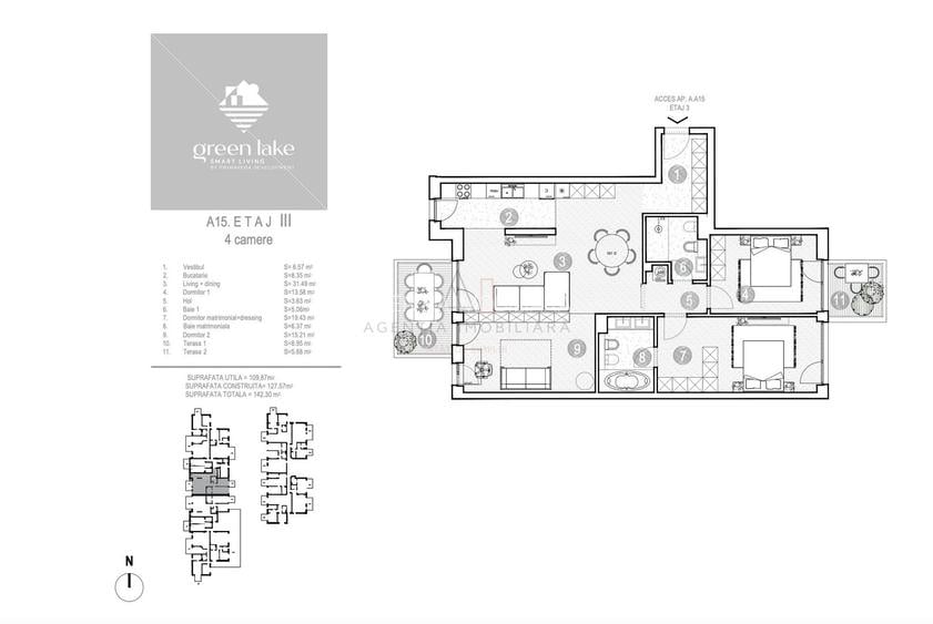 3 Camere Proiect Rezidential | Baneasa Sisesti - 11