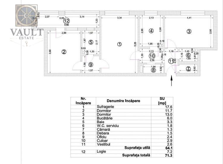APARTAMENT 3 CAMERE - PARCUL IOR - BABA NOVAC - 2