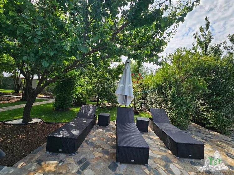 Vila superba, cu piscina, 970mp teren, D+P+E+M, gradina amenajata+pomi fructifer - 17