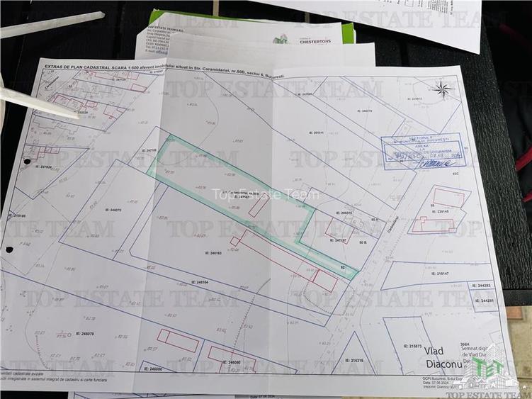 Teren intravilan 1135 mp superb, 785mp utili si 350 mp drum acces, GIULESTI, str - 7