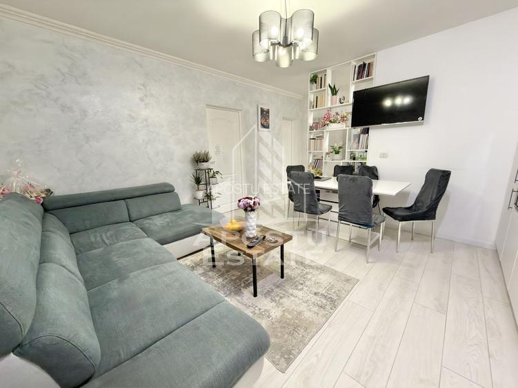 Apartament cu 3 camere mobilat si utilat la etaj intermediar in Giroc. - 2