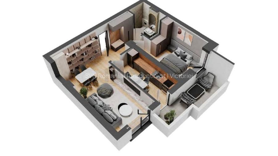 REA1028287 Apartament 2 Camere I De Vanzare I Aviatiei - 15