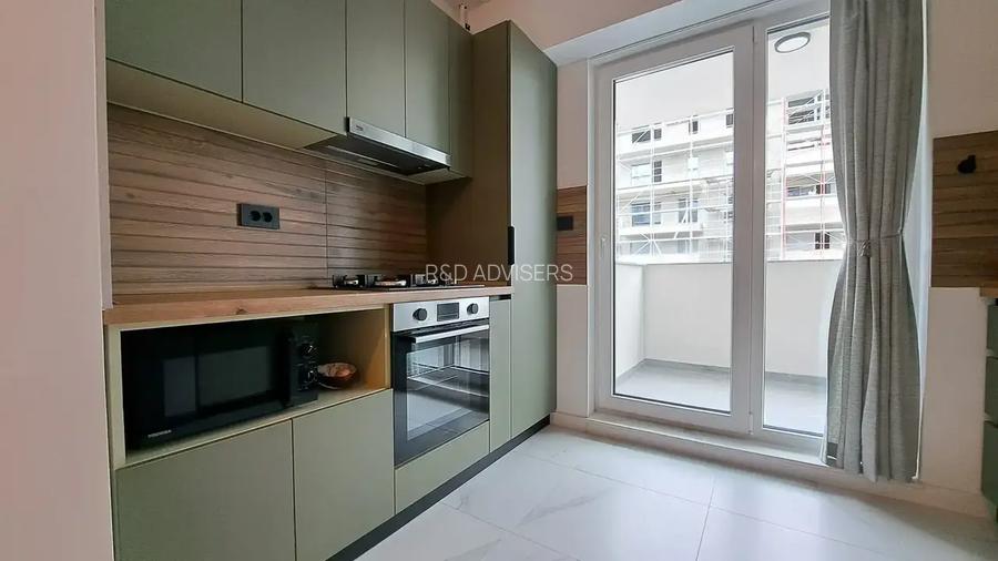 Apartament studio finisaje lux mobilat complet in ansamblu premium - 12