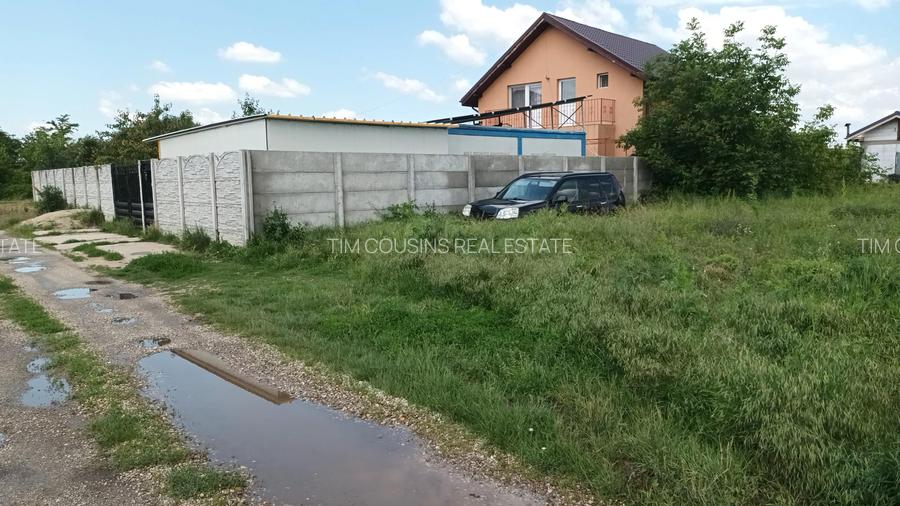 Domnesti, teren intravilan 828/24, strada Doinei, bun duplex, utilitati, 53000 e - 3