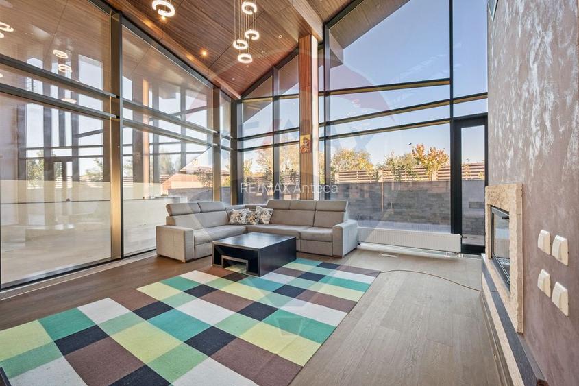 Vilă Futuristă: Eleganță & Inovație la limita pădurii, piscină, 4500mp - 16