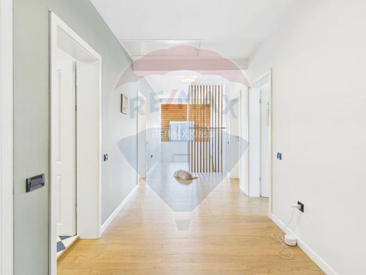 Vilă cu 6 camere, piscina si teren 1300 mp, de vânzare în Otopeni - 32