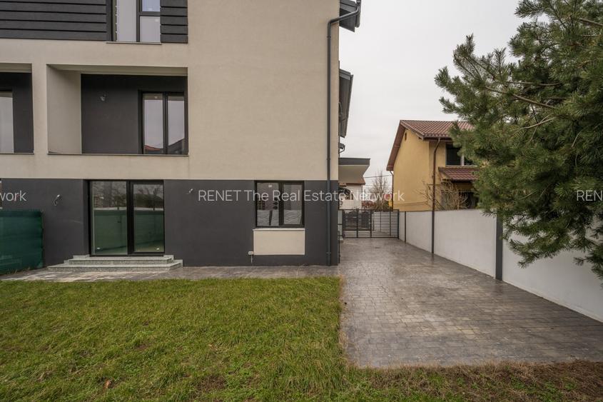 Casa se preda finisata - 4 bai - 3 dormitoare - curte - parcare - metrou Păcii - 18