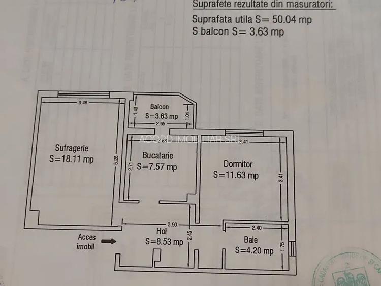 Apartament doua camere decomandate, zona gara. - 8