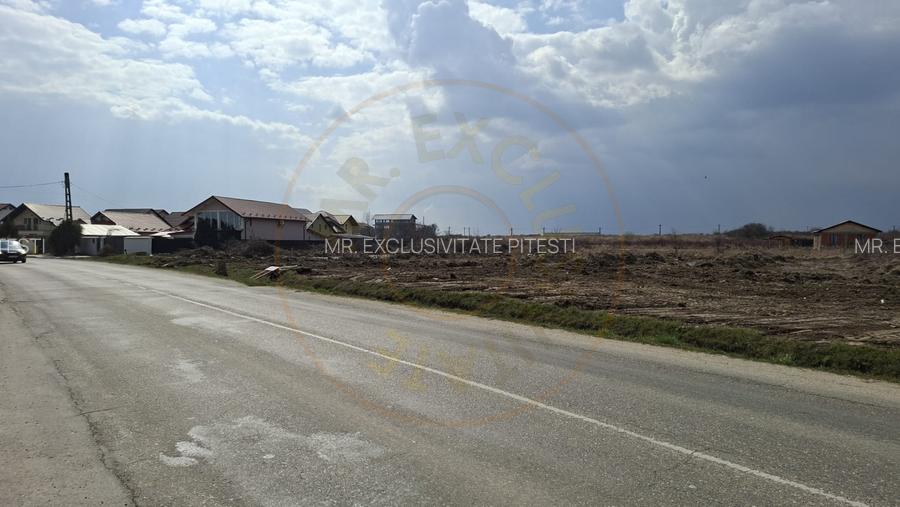 Teren 489 mp Bradu, deschidere la DJ - 3 Km de Pitesti - 2