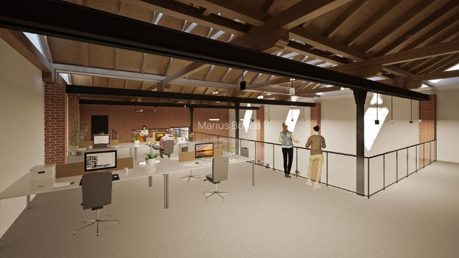 Spatiu 800 mp total, subsol, parter, etaj, in zona 0. Piata Unirii. - 7