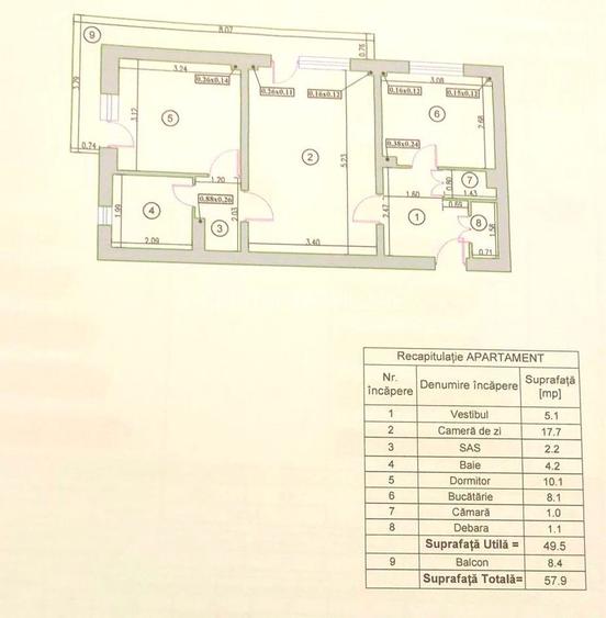 Vanzare Apartament 2 Camere Renovat Modern Vitan/Olimpia/Auchan Cu Etaj Tehnic - 5