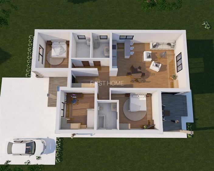 Casa parter in Focsani - Exterior Vest - Carnabel - Pompa de Caldura - 15