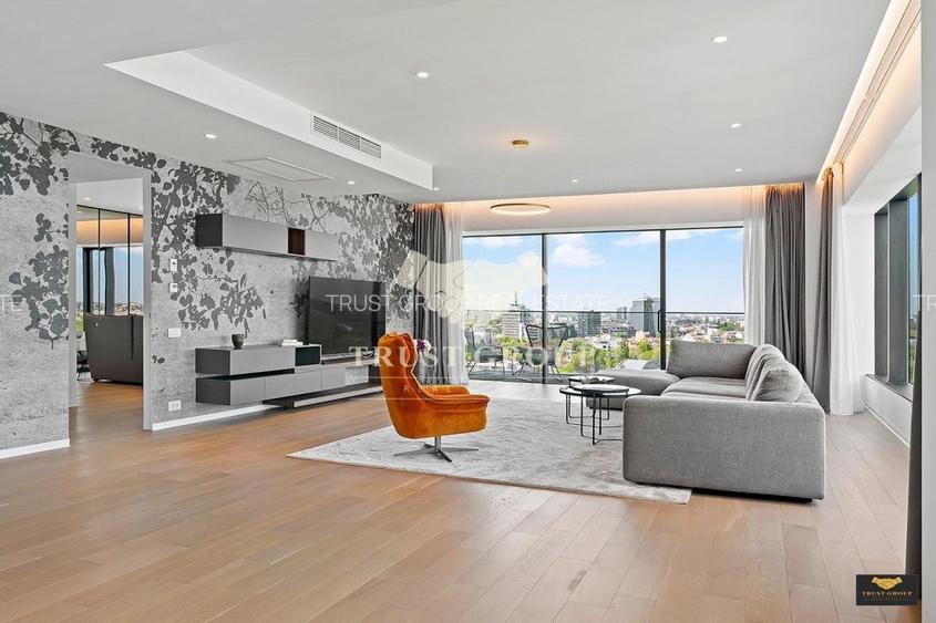Apartament 4 camere One Floreasca | 222 mp | 4 bai | priveliste panoramica - 7