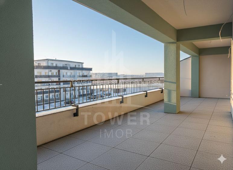 Penthouse de vanzare cu terasa de 94 mp! - 2