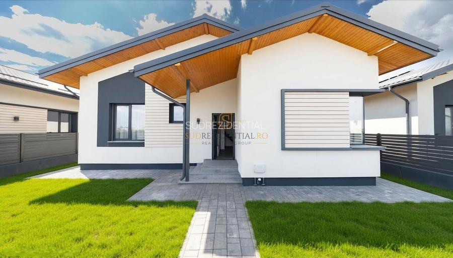 Casa cu 4 camere, Frumusani, panouri solare, pompe caldura - 2