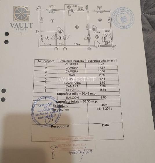 Apartament 2 camere-metrou Timpuri Noi - 16