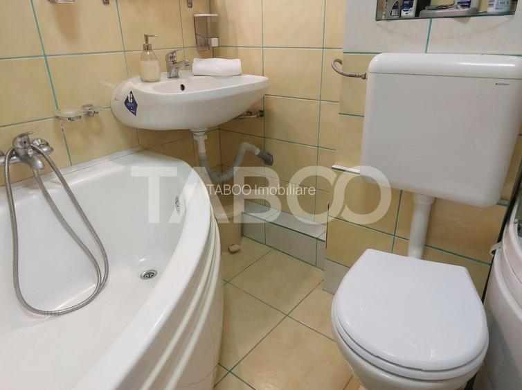 Apartament 55 mpu mobilat utilat 3 camere 2 balcoane pivnita Cisnadie - 20