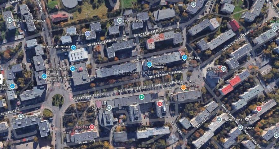 Apartament 2 camere, 52 mp, et. 1/4, decomandat - Pasteur, Zorilor - 11