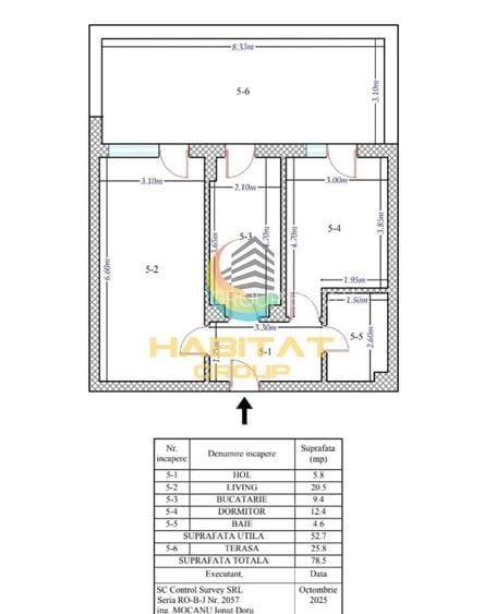 2 camere Berceni Metalurgiei 78mp toate actele Comision 0 - 11