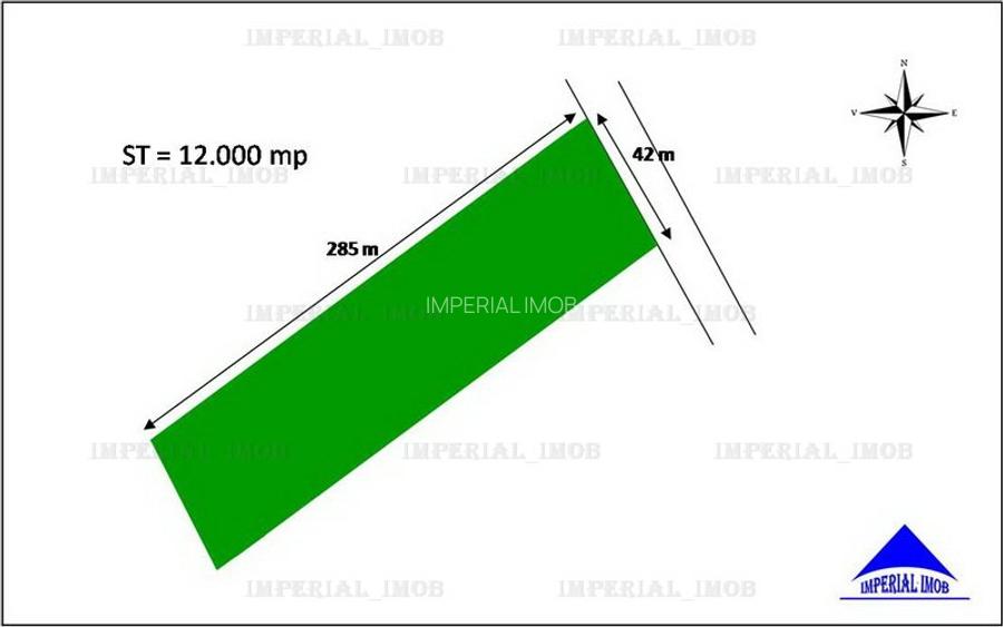 Teren 12.000 mp, deschidere 42 m, DN1 – Saftica – Lahovari - 6