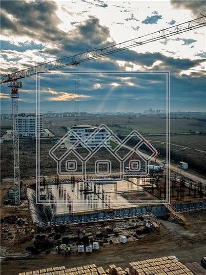 Apartament 3 camere de vanzare in Sibiu - bloc nou, cu lift