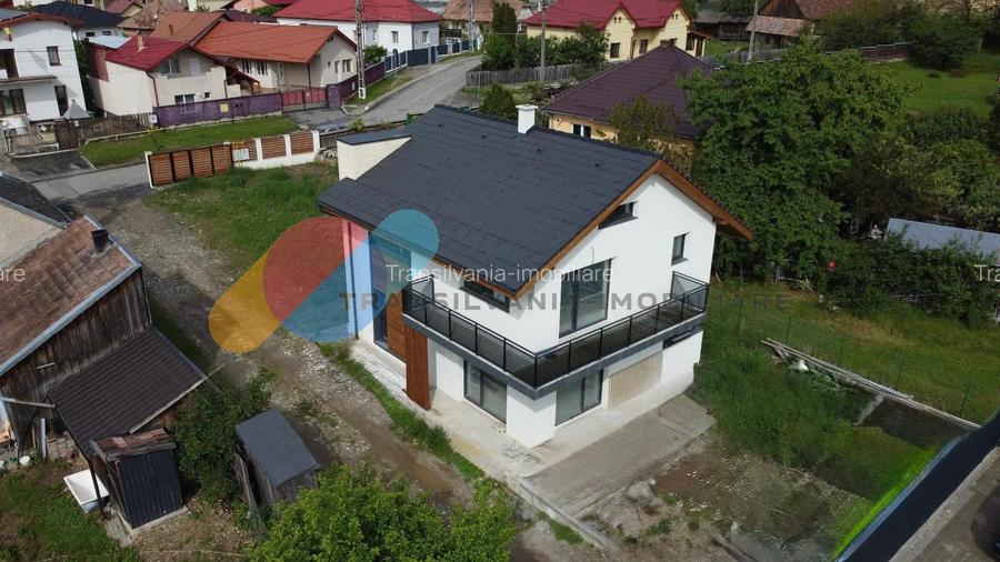 Casă individuală modernă | 127 mp utili | 530 mp teren | 4 camere | Gilău