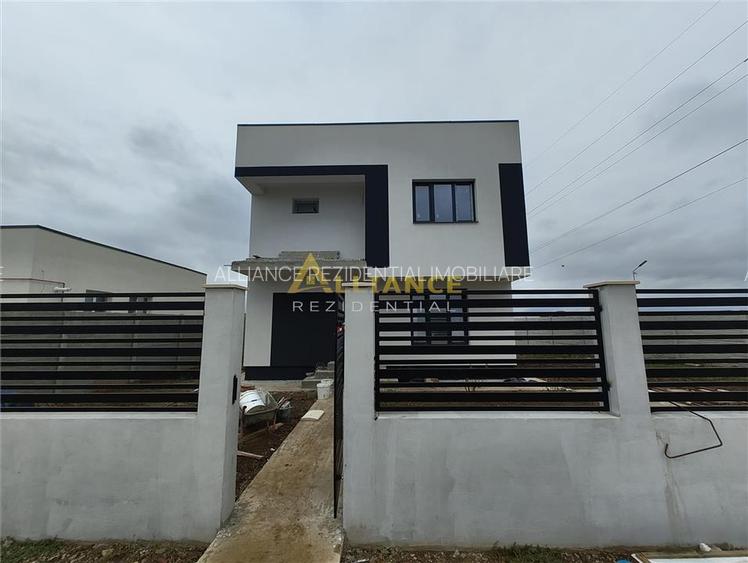 Casa noua, moderna - 3 dormitoare, 2 bai, teren 350 mp - 4