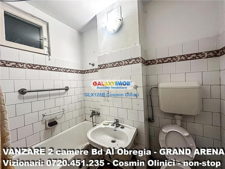 Apartament 2 camere Bd Obregia etaj 2 aproape Grand Arena 50 mp - 9