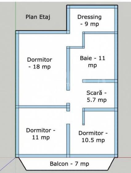 Casa 5 camere de vanzare in Floresti - 12
