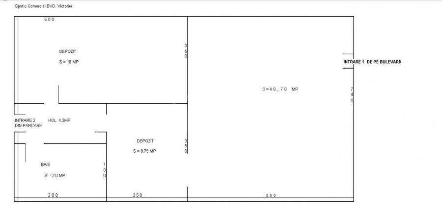 Spatiu comercial stradal - Bulevardul Victoriei - 5