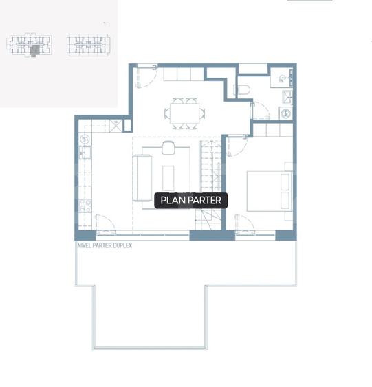 Comision 0! Ray by Hexagon - 4 camere, 2 Nivele, 103 mp, 3 Bai, Terasa 44 mp - 2