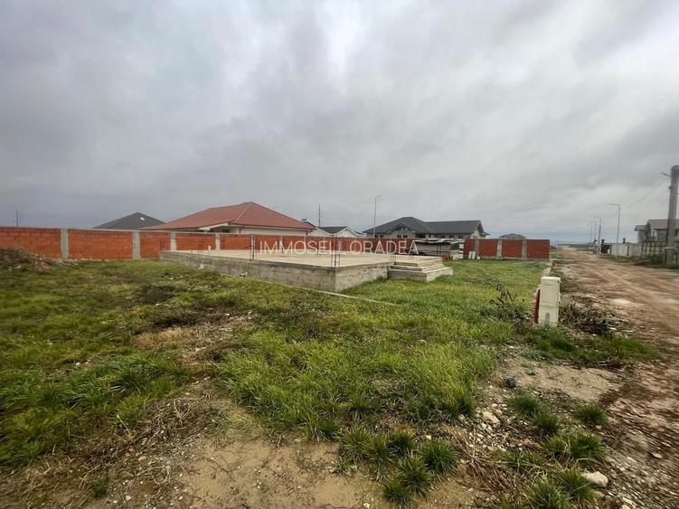Teren intravilan, fundatie proiect casa, gard si utilitati-Zona Cheriu - 2