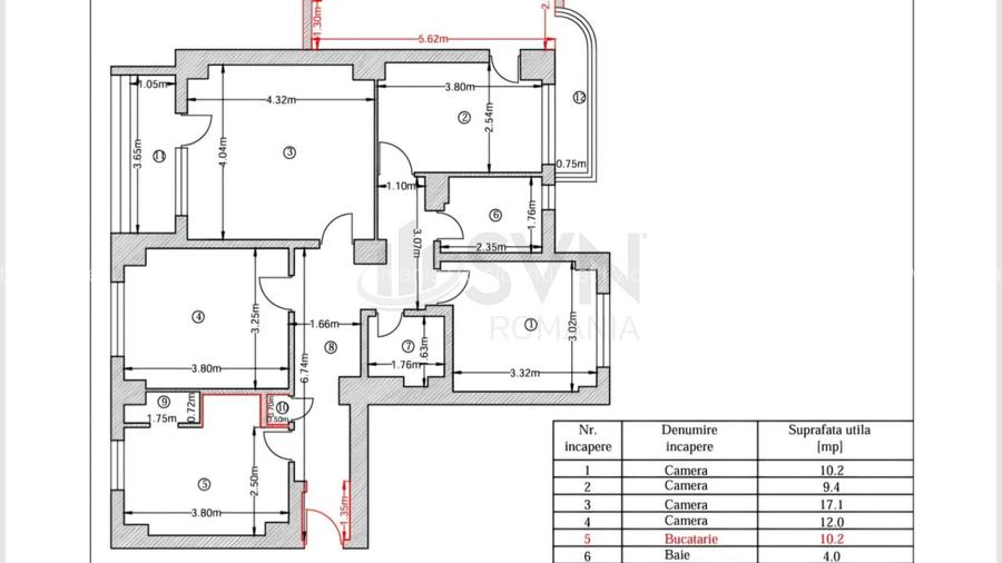 REA1027721 Apartament 4 camere I Dorobanti I Facultatea de Stiinte Economice I D - 12