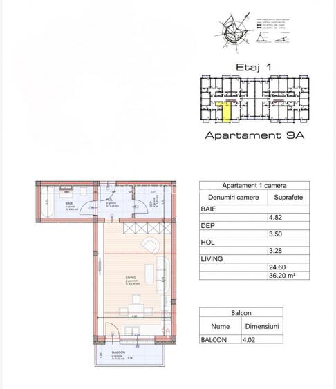 Garsoniera Subcetate Sanpetru - 5