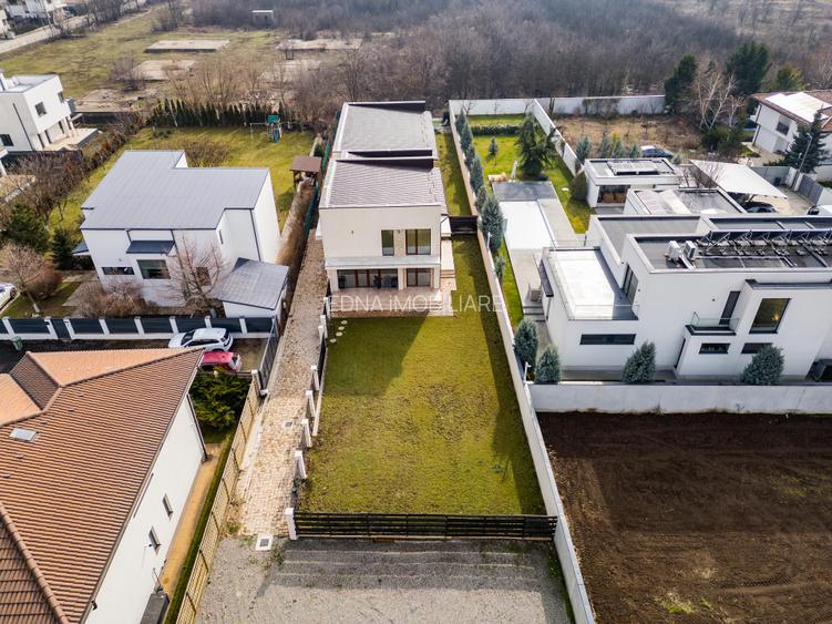Vilă modernă, 4 dormitoare, Corbeanca, Str. Fermei nr. 6D - 23