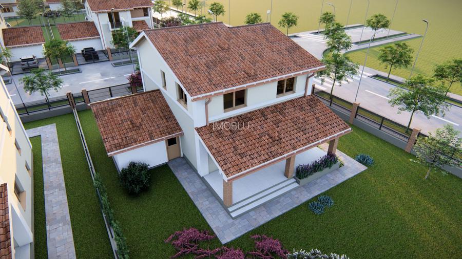 Casă individuală, P+1, 126mp, garaj, 589mp teren, Cartierul Primaverii - 10