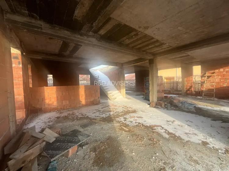 Casa in constructie / 1.328 mp teren / AC valabila / Otopeni 9 Mai - 18