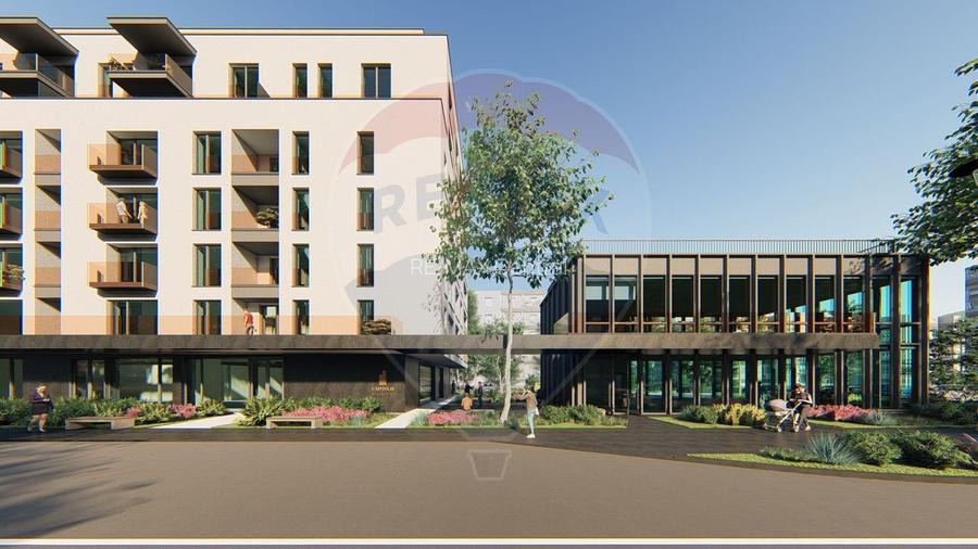 Apartament cu 3 camere, orientare V, etaj 6, Capitolis Residence - 2