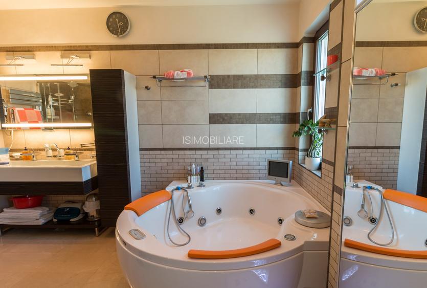 Penthouse parc Herastrau sos Nordului + 400 mp curte cu piscina - 13