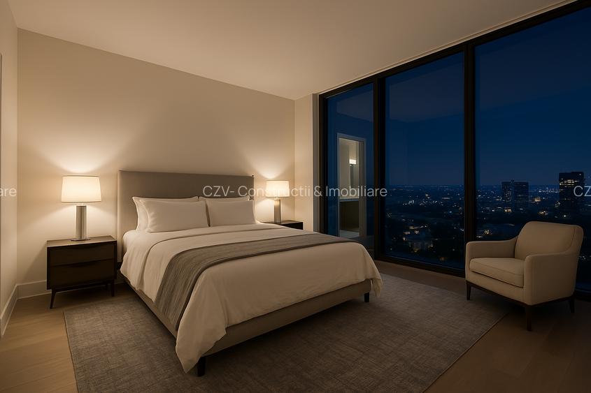 PENTHOUSE PANORAMIC – Etaj 9 | 4 Dormitoare | 5 Băi | Living 103 mp - 4