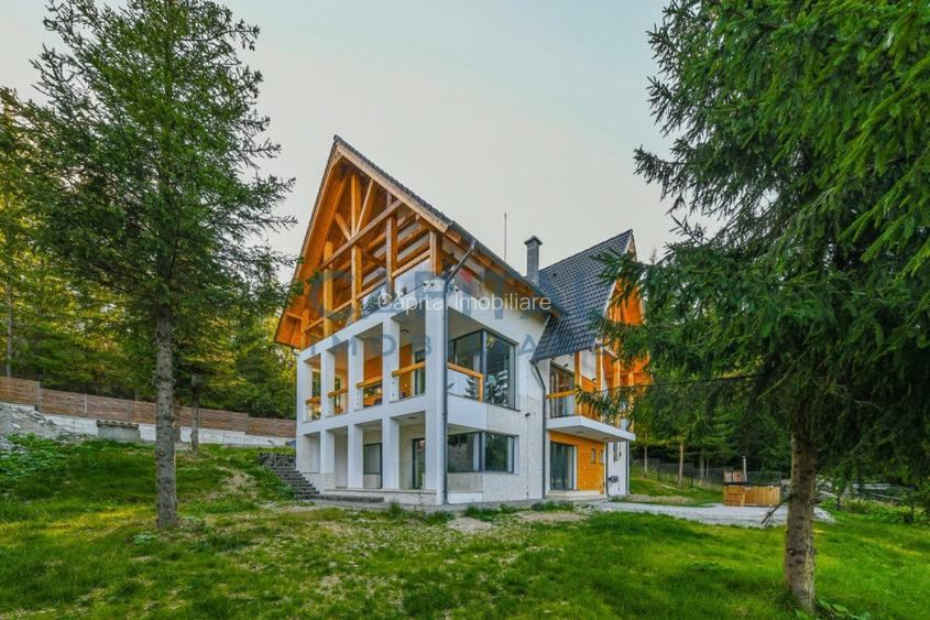 Pensiune de lux, 8 dormitoare D+P+M+P, teren 2200 mp, Statiunea Muntele Baisorii - 9