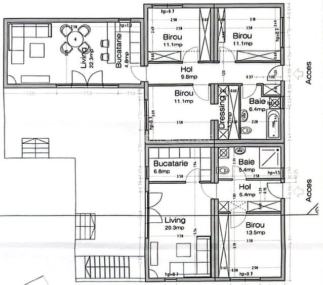 Padure Snagov-Ciofliceni, vila pretabila 2 familii - 15