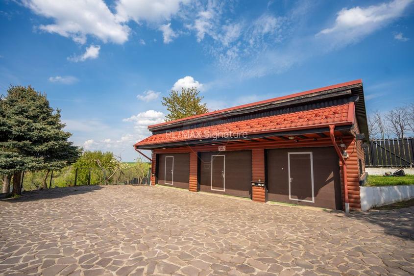 Vilă pe malul lacului, 3.000 mp, 4 corpuri, Piscină, teren Tenis - 23