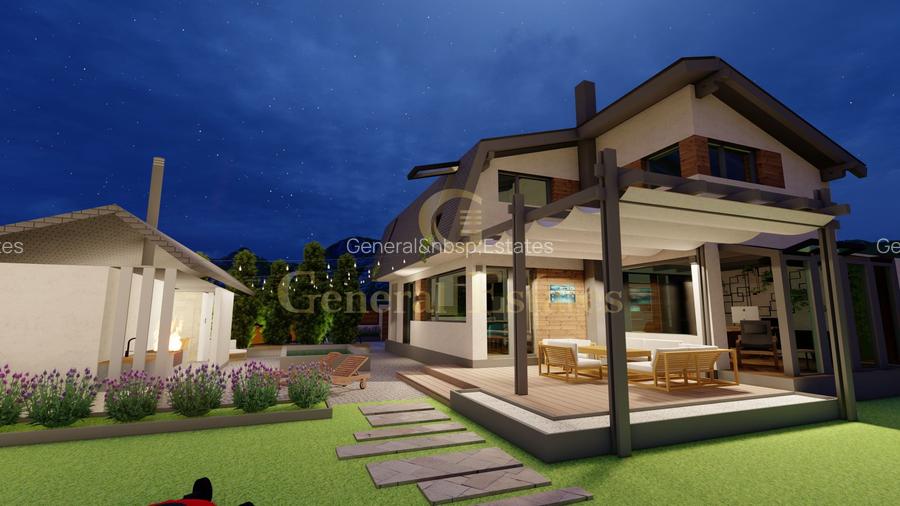 Casa moderna la rosu in Cristian - 19