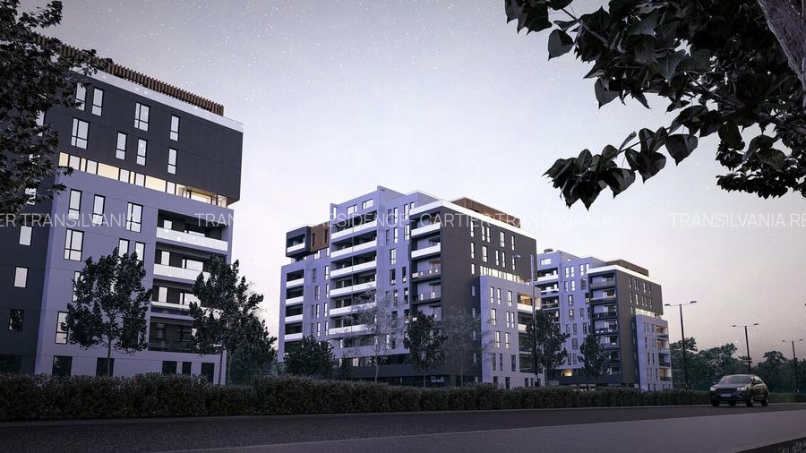 CARTIER TRANSILVANIA, APARTAMENT 2 CAMERE INCALZIRE PARDOSEALA,FATADA VENTILATA - 3