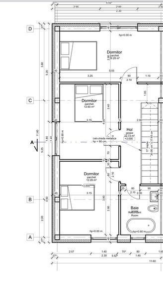 Comision 0! Duplex cu 4 camere, 118mpU, 270mpT, Bucovat-Remetea! - 14