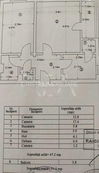 Vanzare apartament 2 camere Titan-Camil Ressu, mobilat, utilat, IOR, Park Lake - 8