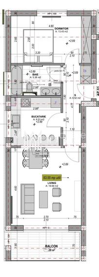 Apartament 2 camere finisat la cheie I 54 mp I Balcon I Parcare - 13
